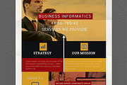 Corporate Flyer Design Template, a Flyer Template by felicidads (Thumbnail 2 of 3)