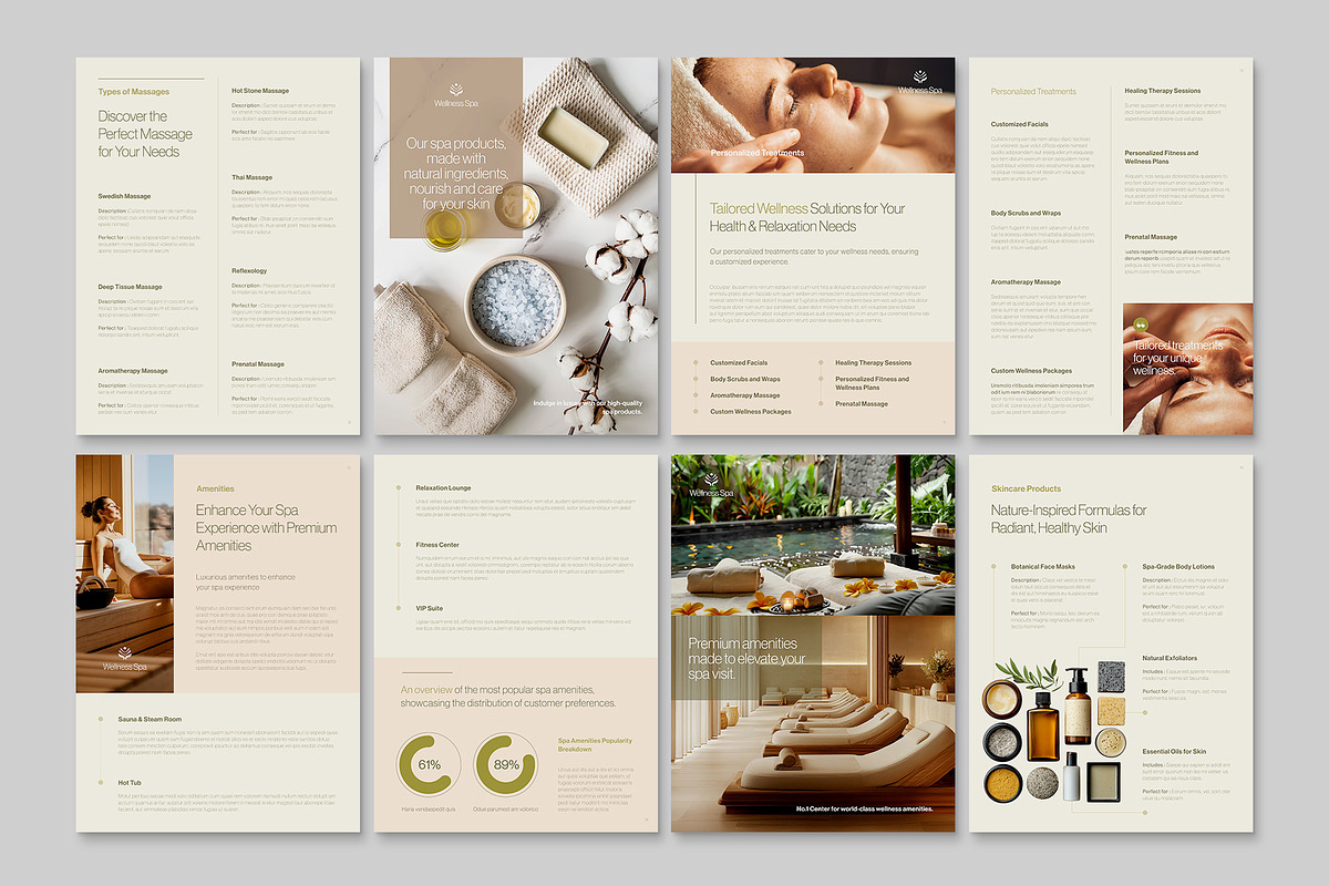 Spa & Wellness eBook Brochure, a Brochure Template by BrandPacks (Photo 3 of 6)