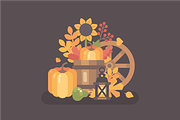Autumn Harvest, a Decorative Illustration by Ivan Dubovik (Thumbnail 10 of 18)
