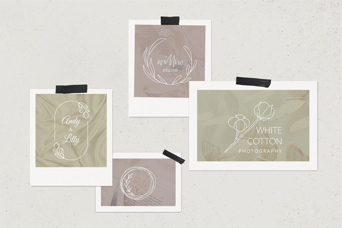 Botanical hand drawn elements, an Outline Icon by mayrum (Photo 6 of 10)
