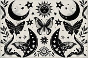 Mystic Moon and Nature Bundle, an Illustration by Creativeshirt (Thumbnail 9 of 9)