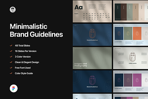 Figma Minimalistic Brand Guidelines