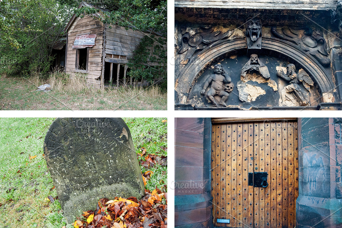 Spooky Halloween Photo Bundle preview 7