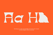 Monberg, a Sans Serif Font by ahweproject (Thumbnail 2 of 9)
