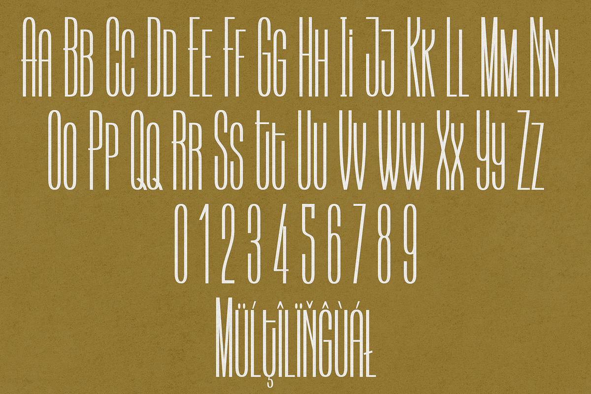 Sito Neran - Condensed Font, a Sans Serif Font by NDNL Studio (Photo 7 of 9)