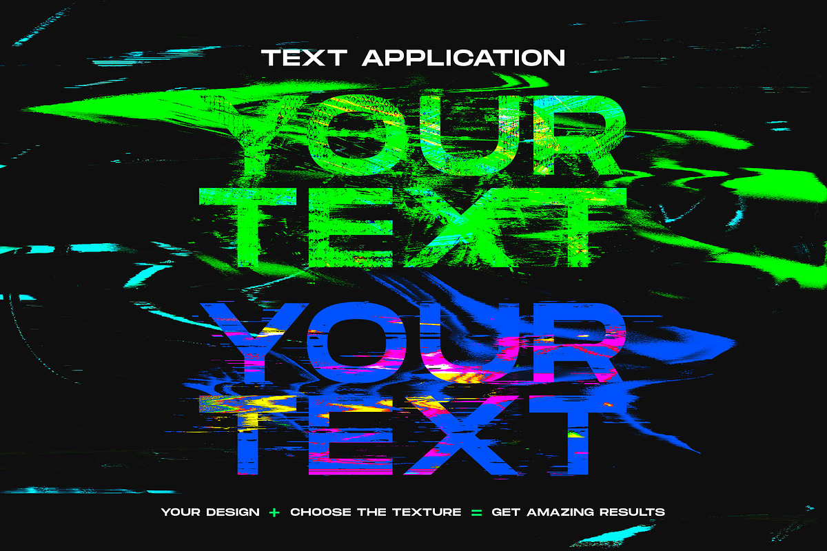 Liquid and Glitch Textures, a Texture Graphic by Visual Fear (Photo 11 of 13)
