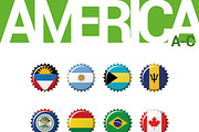 204 Flags of the World Bottlecap Ed., an Icon by asantosg (Thumbnail 6 of 17)