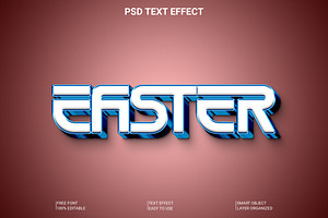 Easter Day Font Style Effect