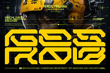 NCL GESROB - Cyberpunk Font