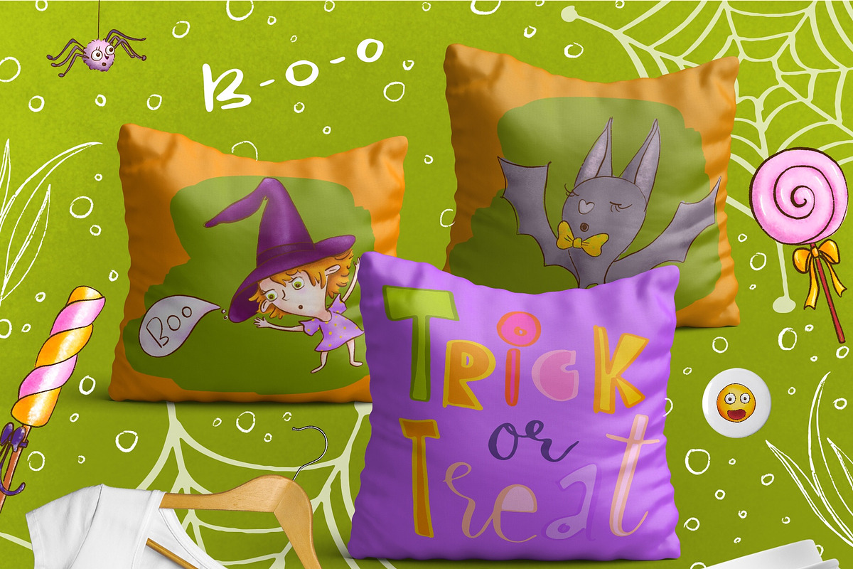 Halloween collection., a Decorative Illustration by Funny-sunny (Photo 6 of 9)