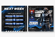 5 Social Media ESports Post Template, a Social Media Template by OnurDemircan (Thumbnail 3 of 5)