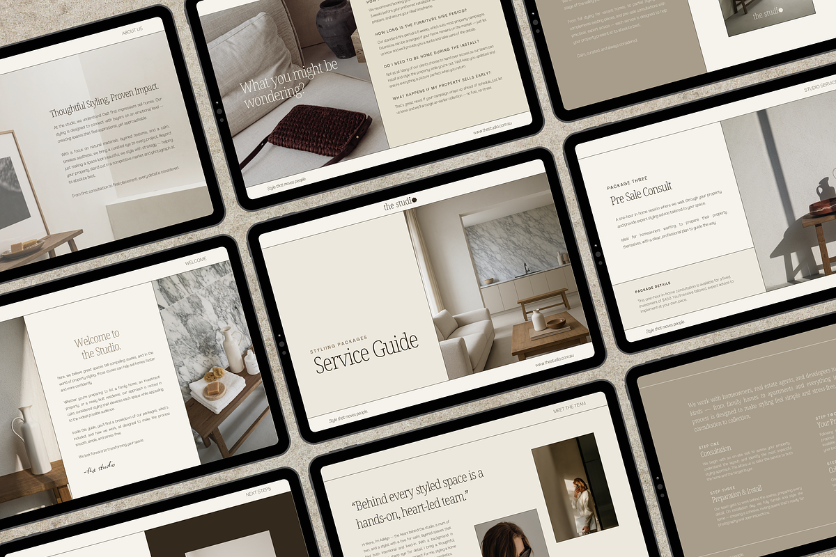 Service and Pricing Guide Stylists, a Marketing Template by Edits Collection (Photo 9 of 11)