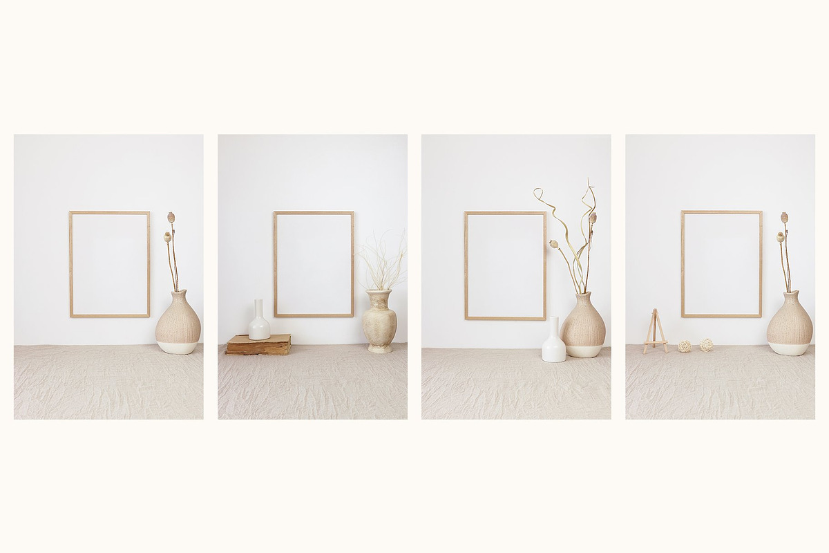 Photo Frame Mockup Bundle 26 Element, a Print Template by PawMockups (Photo 5 of 13)