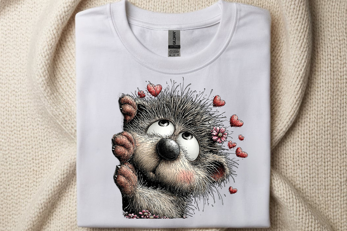 Valentines Day Woodland Animal PNG, an Illustration by SinaCreation (Photo 6 of 11)