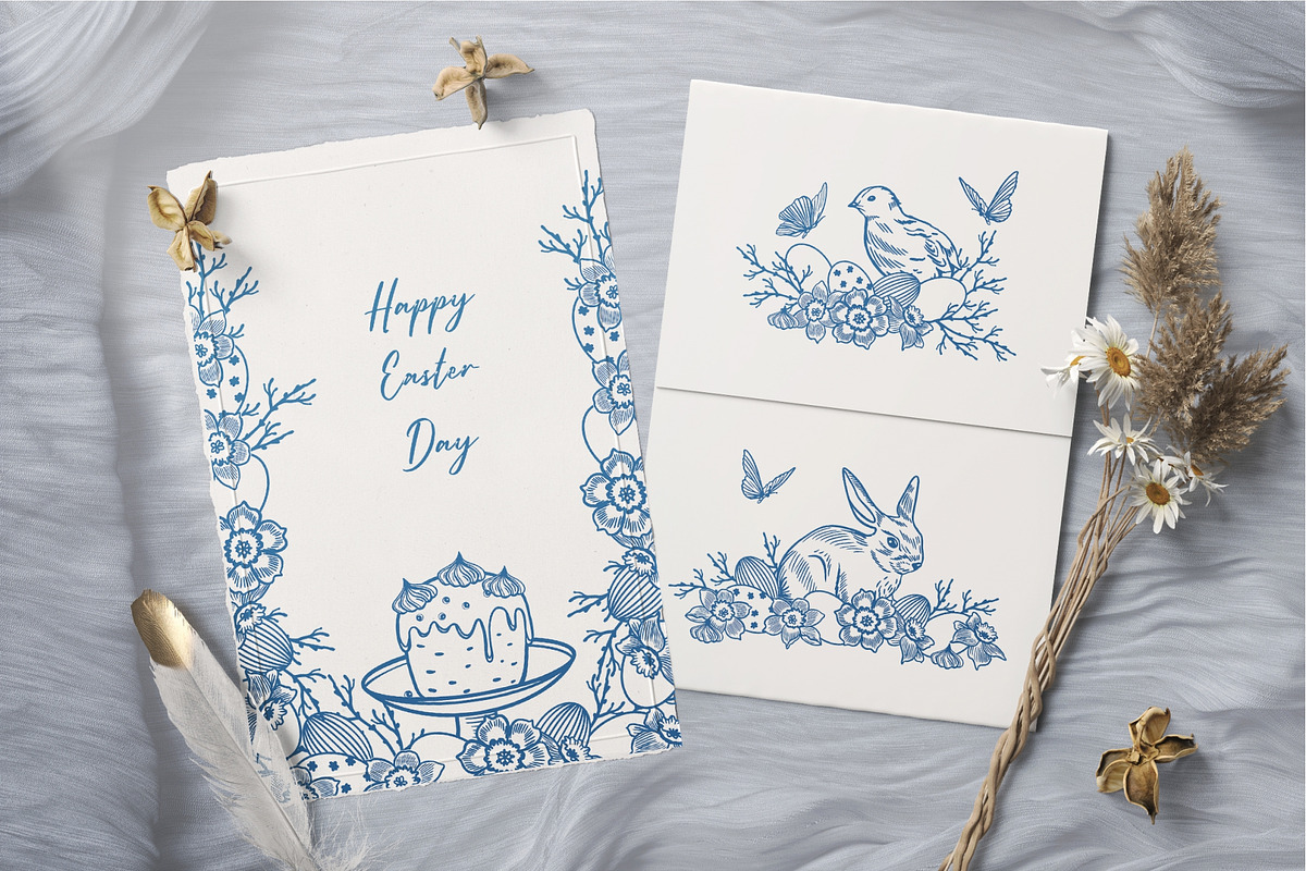 Easter Vector collection, a Decorative Illustration by Farida Bik (Photo 2 of 13)