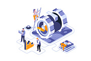 Isometric 3D Illustrations, a Finance Illustration by alexdndz (Thumbnail 13 of 26)