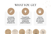 Health Instagram Highlight Covers, a Social Media Template by Ciera Design Templates (Thumbnail 5 of 7)