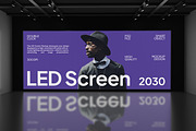 LED Screen Mockup, an Advertising Mockup by Unerispace (Thumbnail 3 of 5)