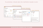 Notion template business planner, a Templates & Theme by Cate Creates (Thumbnail 4 of 8)
