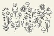 Hand Drawn Spring Illustrations, an Illustration by HonestiesPrintS (Thumbnail 4 of 7)
