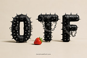 Black Punk Font, a Sans Serif Font by Handmadefont (Thumbnail 3 of 18)