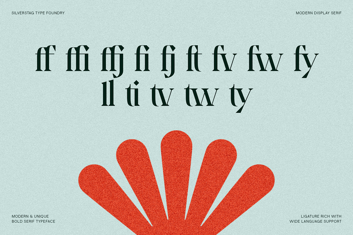 Tangled Rockaway Vintage Serif Font, a Serif Font by SilverStag Type Foundry (Photo 18 of 18)