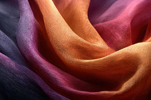 Beautiful fabric with rich colors, a Photo by Pavel_design