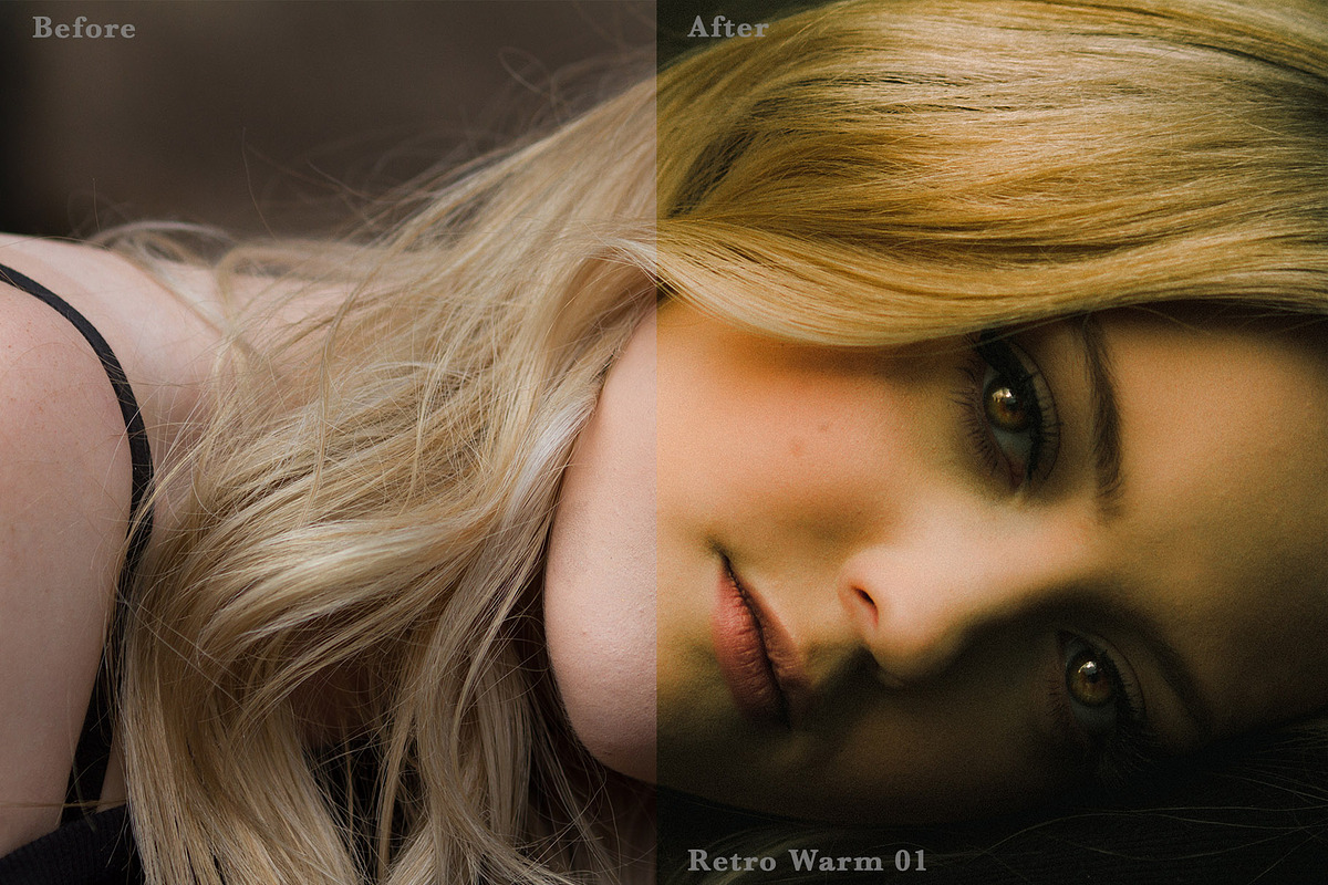 5 Retro Lightroom Presets, an Action Add-On by Marissa Renee Photo (Photo 2 of 6)