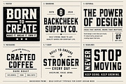 Backcheek Prime — Bold Display Font, a Slab Serif Font by Wow Magic (Thumbnail 3 of 5)