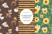 Farm Animals Digital Papers, a Pattern Graphic by Masha  Studio (Thumbnail 4 of 11)