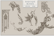 Fresco collection Baroque mural, a Wallpaper Graphic by Natalia0307 (Thumbnail 4 of 18)