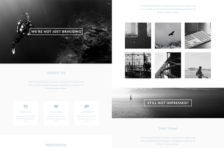 1st Impressions - Portfolio Template
