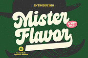 Mister Flavor Font, a Script Font by HansCo Studio (Thumbnail 1 of 10)