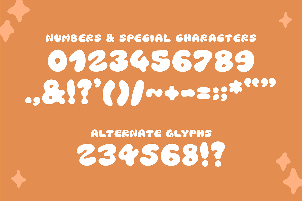 ZOOT Font — Funky & Bubbly Style, a Sans Serif Font by sophinka design (Photo 7 of 10)