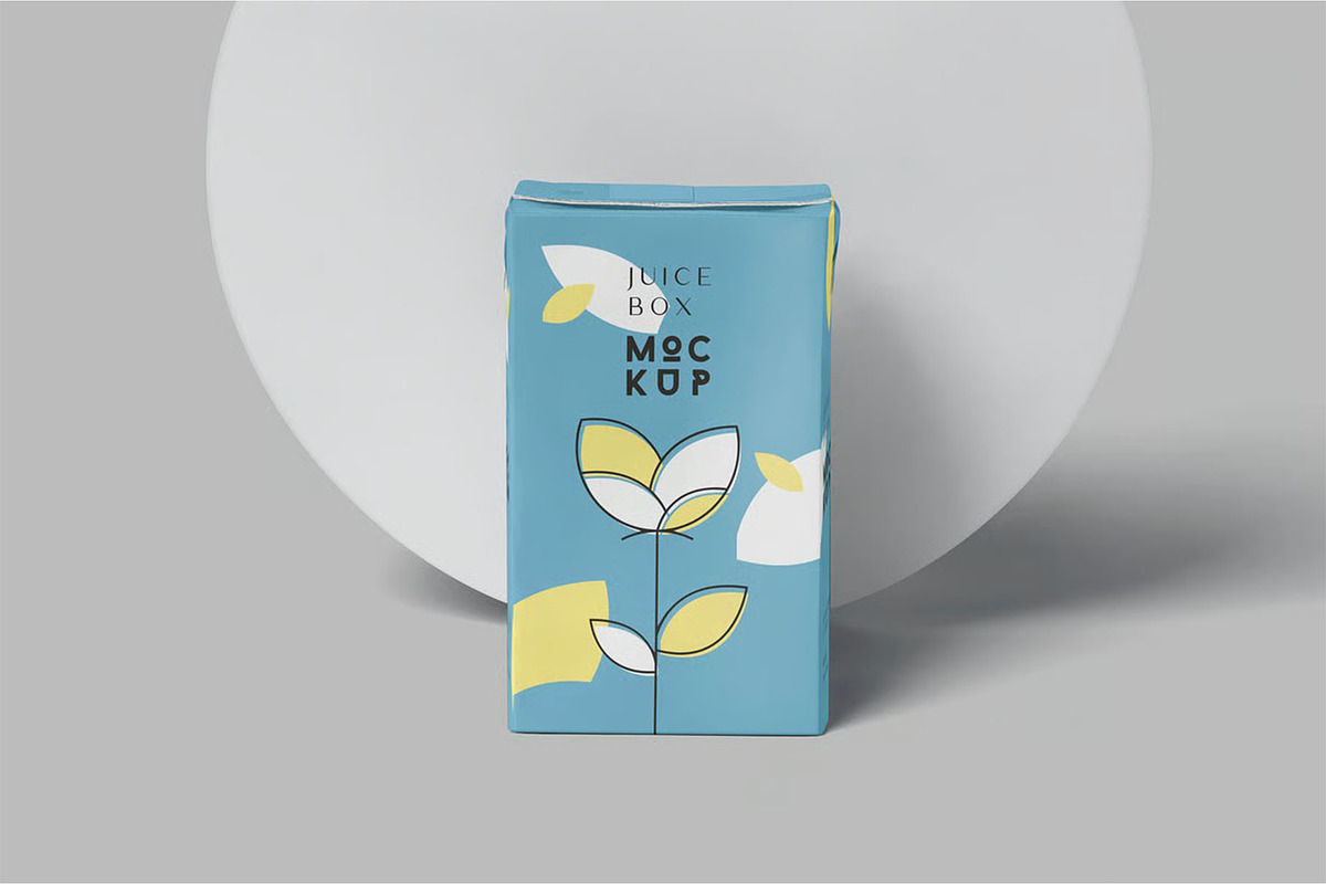 Juice Box Mockups, a Product Mockup by megostudi0 (Photo 5 of 6)