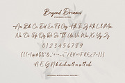 Beyond Dreams Signature Script Font, a Script Font by Heinzel Std (Thumbnail 13 of 17)