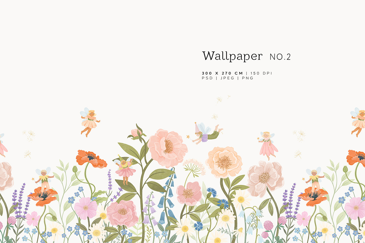 Flower Fairies, a Decorative Illustration by annartdreams (Photo 5 of 16)