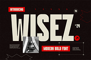 WISEZ, a Sans Serif Font by Pinisi ART (Thumbnail 1 of 10)