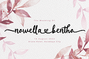 Merah Jambu, a Script Font by artism_design (Thumbnail 7 of 7)