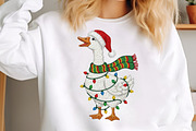 Crochet Christmas Goose PNG, an Illustration by Craft Nest (Thumbnail 4 of 5)