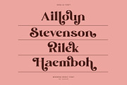 Denlia - Modern Serif, a Serif Font by Khoir (Thumbnail 3 of 11)