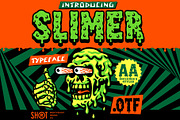 Slimer Typeface, a Font by MightySHORT (Thumbnail 1 of 3)
