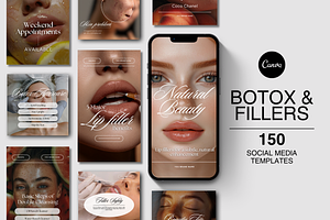 Med Spa Instagram Templates Bundle