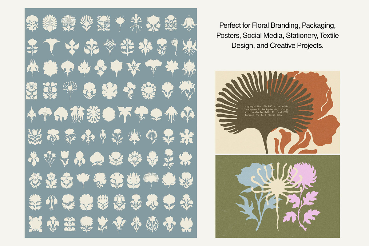 Floral Series Bundle: All 5 in 1, an Object Illustration by Veyla (Photo 30 of 46)