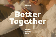 Brikto – Bold Display Sans Typeface, a Sans Serif Font by Morand Union (Thumbnail 6 of 8)