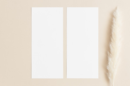 Two menu cards mockup, JPEG, an Arts & Entertainment Photo by Snoflinga