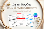Editable Canva Invoice Template, a Stationery Template by AwaisTheTechie (Thumbnail 4 of 5)