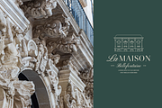 Old Money La Maison Logo Kit, a Branding & Logo Template by Headfonts (Thumbnail 2 of 9)