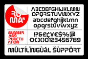 Roma - Logo Font, a Sans Serif Font by HRDR (Thumbnail 11 of 12)