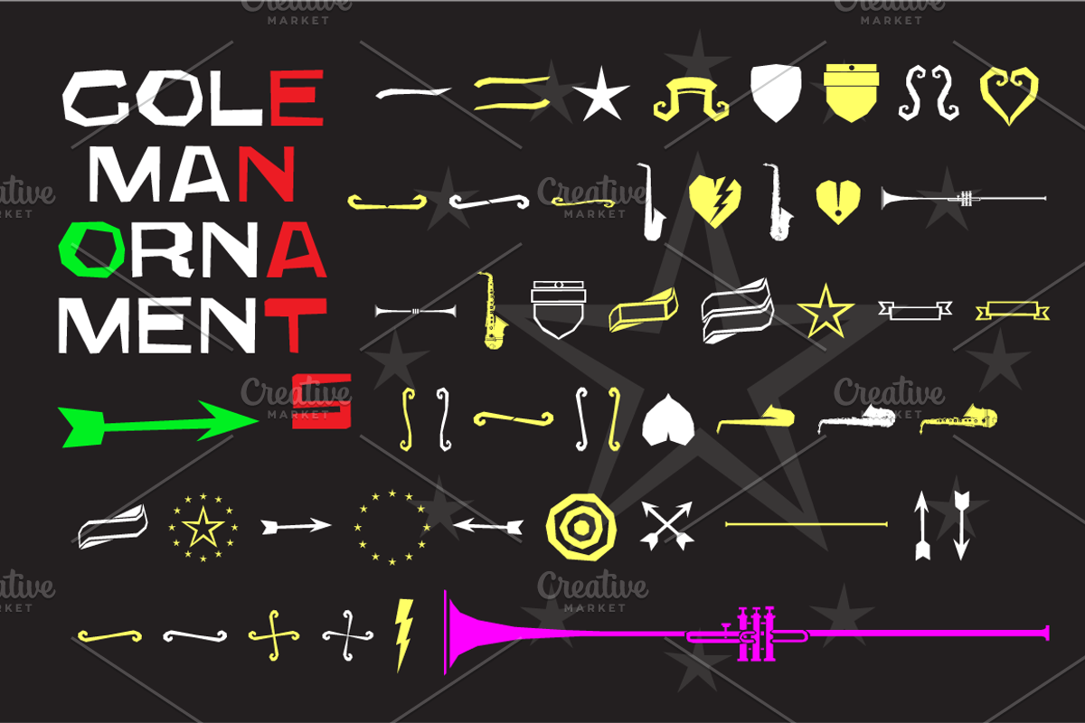 Coleman Font Family preview 4